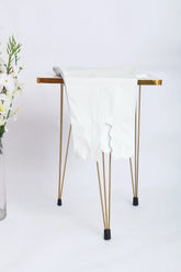 SOLID COTTON TROUSER