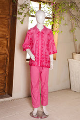 2 PIECE EMB LAWN SUIT