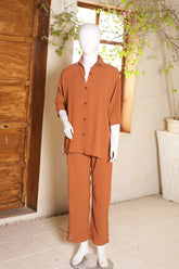 2 PIECE CRINKLE CO-ORD SUIT