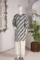PRINTED SLUB SHIRT