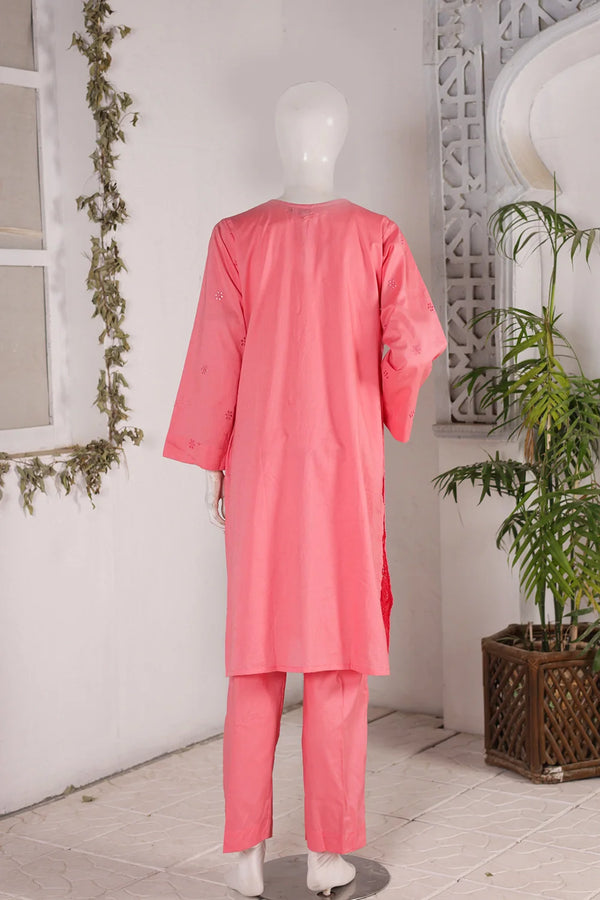 2 PIECE EMB LAWN SUIT