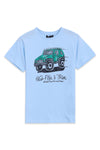 Boy Graphic T-Shirt BT24#30 -L/Blue