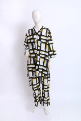 2 PIECE LAWN FUSION SUIT