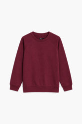 Women Branded Basic SweatShirt - Mehroon