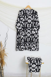 2 PIECE PRINTED VISCOSE SUIT