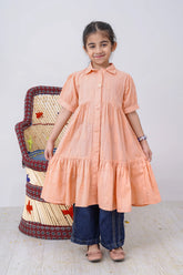 JACQUARD LONG DRESS