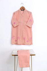 2 PIECE EMB LAWN SUIT