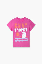 Girls Branded Graphic T-Shirt - Pink