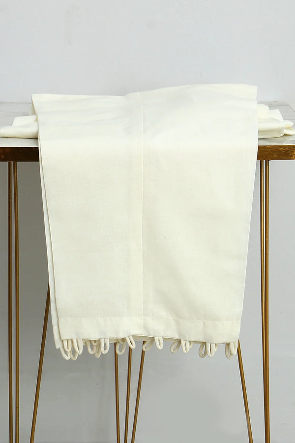 STRAIGHT COTTON TROUSER