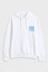 Women Branded Graphic Pullover Hoodie - White
