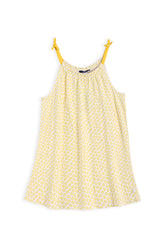 Girls Branded Graphic Tunic - Yellow
