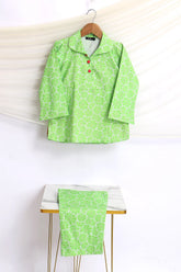 2 PIECE LAWN FUSION SUIT