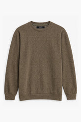 Textured Knit Sweatshirt