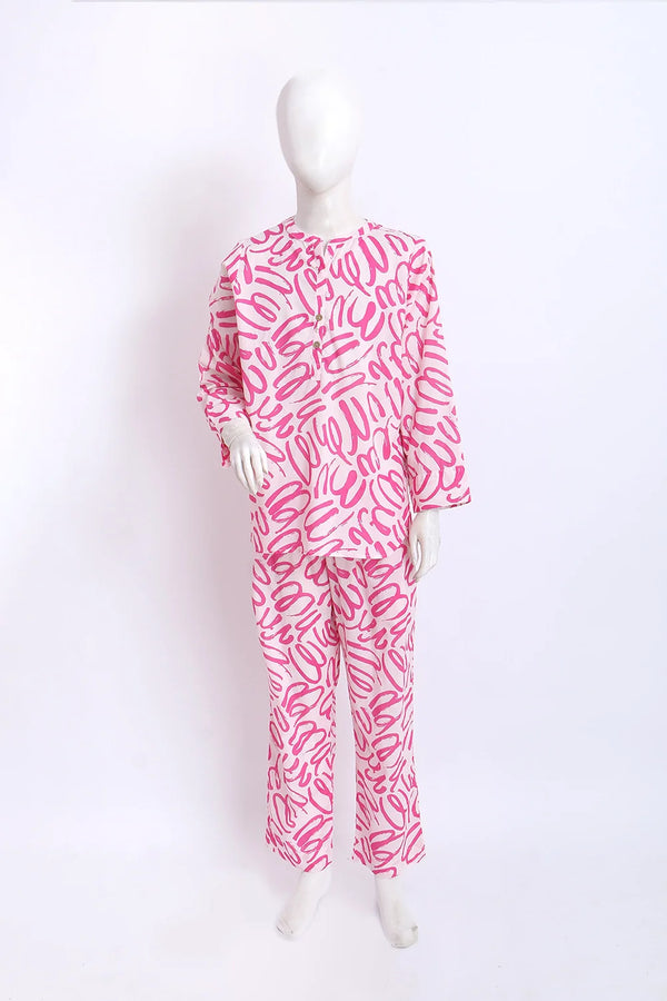 2 PIECE LAWN FUSION SUIT
