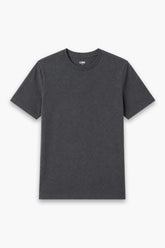Men Branded Basic T-Shirt - Charcoal