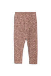 Girls Branded Graphic Legging - Brown