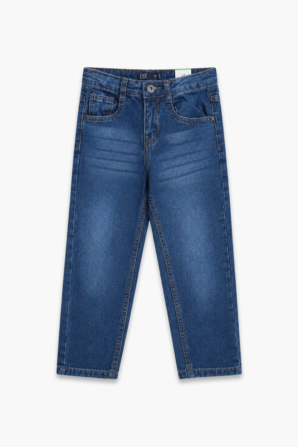 Straight Fit Denim Pant