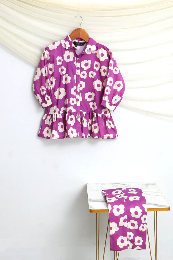 2 PIECE LAWN FUSION SUIT