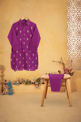 2 PIECE EMB LAWN SUIT