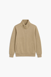 Men Branded Zipper - Camel