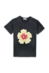 Girls Graphic T-Shirt GT24#17 - Charcoal