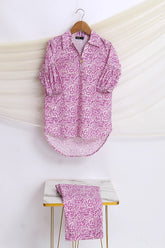 2 PIECE PRINTED LAWN SUIT