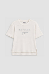 Girls Graphic T-Shirt - L/Peach