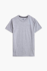 Men Branded R-Neck Tee - L/Grey
