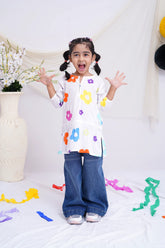 PRINTED LAWN FROCK