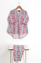 2 PIECE LAWN FUSION SUIT