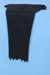 SOLID COTTON TROUSER
