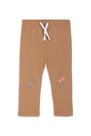 Girls Branded Graphic Pajama - Brown