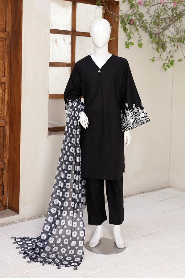 3 PIECE LAWN EMB SUITS