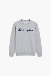 Men Breanded Fleece Sweatshirt - Grey
