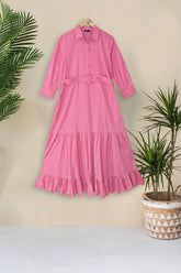 VISCOSE LONG DRESS