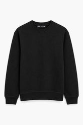 Women Branded Fleece Sweatshirt - Black