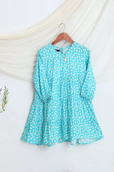 PRINTED LAWN FROCK