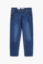Women's Premium Denim Pant - D/Blue