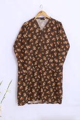 PRINTED KHADDAR SHIRT