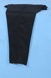 SOLID COTTON TROUSER