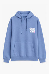Women Branded Graphic Pullover Hoodie - Blue
