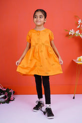 EMB LAWN FROCK