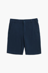 Men Branded Chino Short - Blue