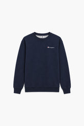 Men Branded Fleece Sweatshirt - D/Blue