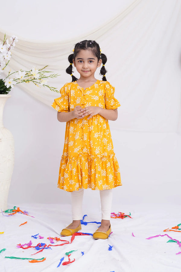 VISCOSE LONG DRESS