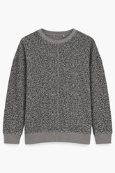 Women Branded Fleece Sweatshirt - D/Grey