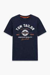 Men Branded Graphic T-Shirt - D/Blue