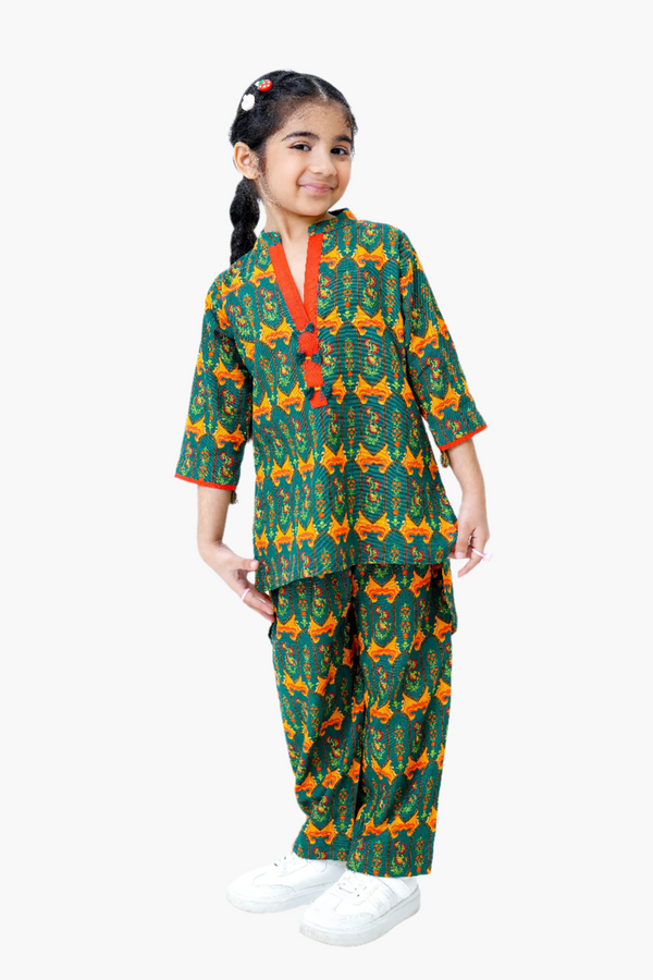 2 PIECE KHADDAR FUSION SUIT