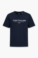 Men Branded Graphic T-Shirt - D/Blue