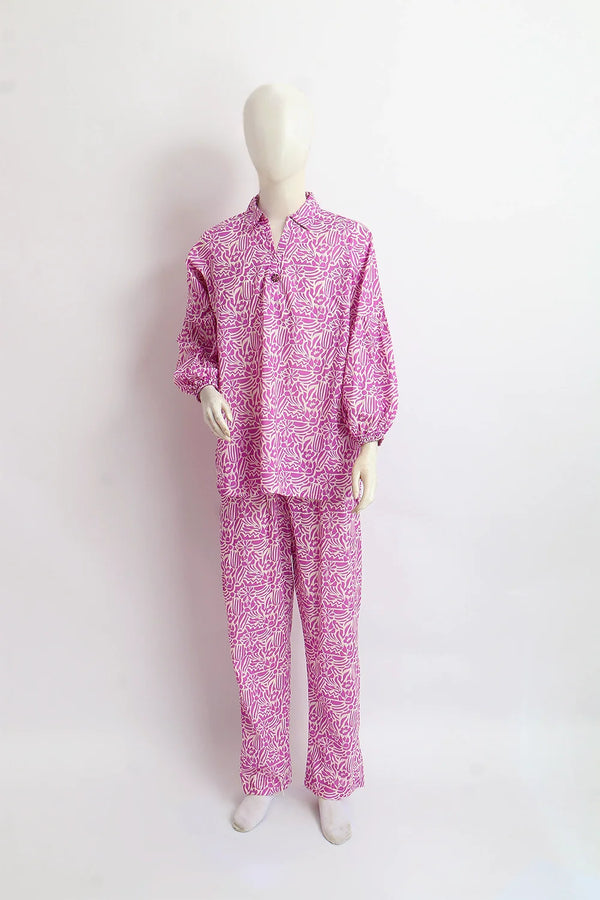 2 PIECE PRINTED LAWN SUIT